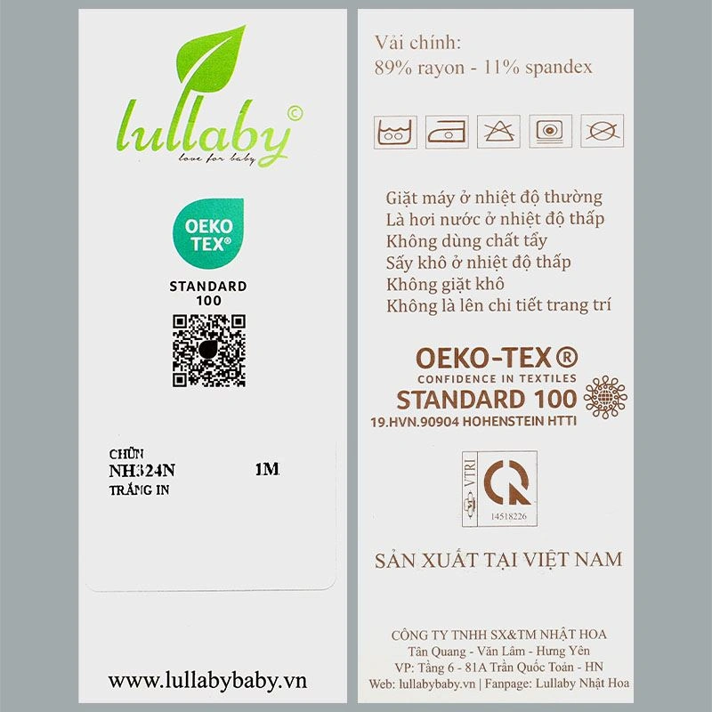 Nhộng chũn cài lệch Lullaby NH324N 1 - 3 tháng màu hồng 18