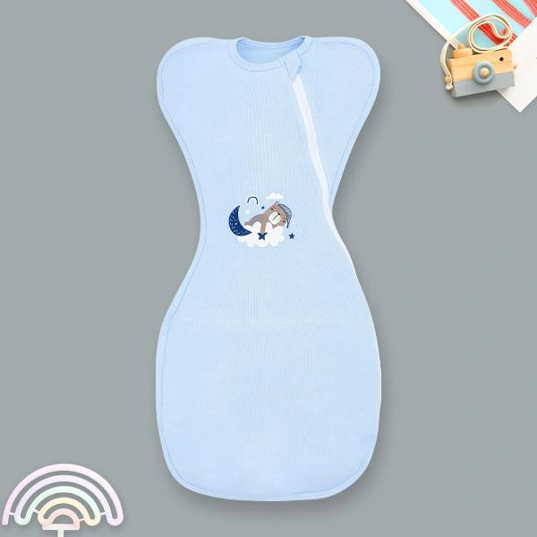 Nhộng chũn unisex Lullaby rayon xanh dương