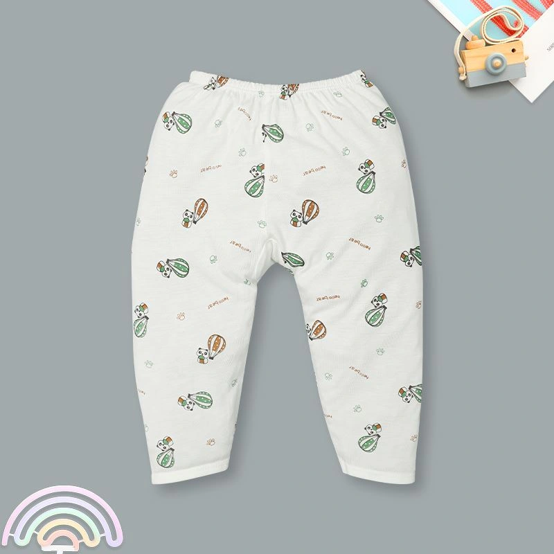 Bộ tay dài in hình khinh khí cầu IQ Baby màu trắng 7
