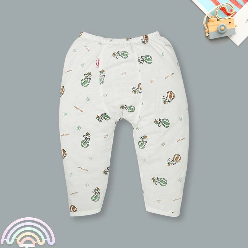 Bộ tay dài in hình khinh khí cầu IQ Baby màu trắng 8