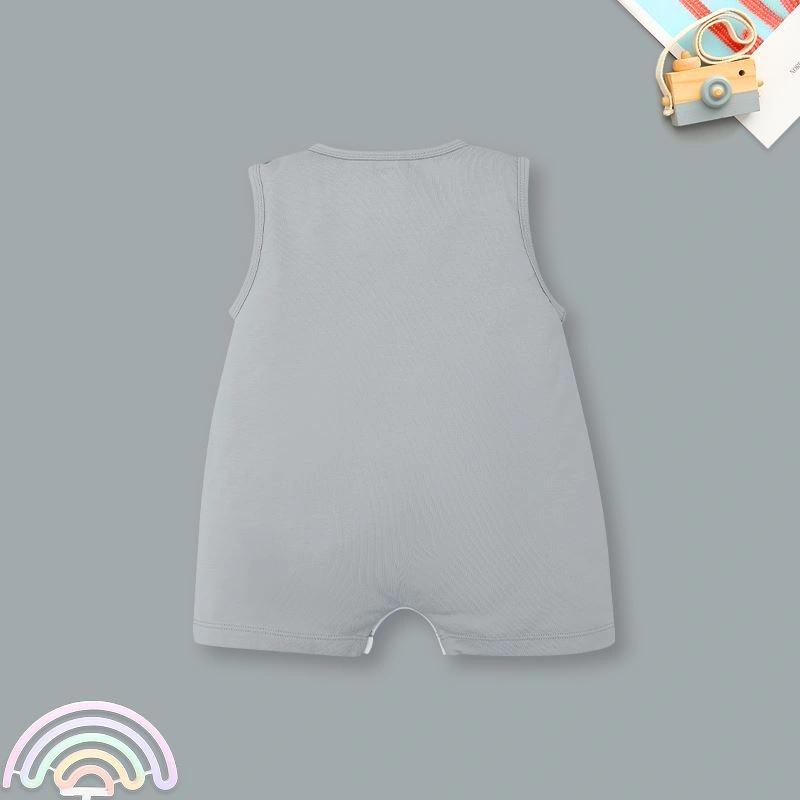 Bodysuit in gấu Pony Kids màu xám - trắng 2
