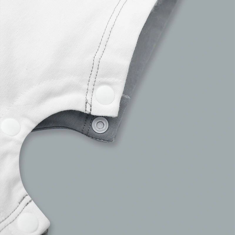 Bodysuit in gấu Pony Kids màu xám - trắng 7