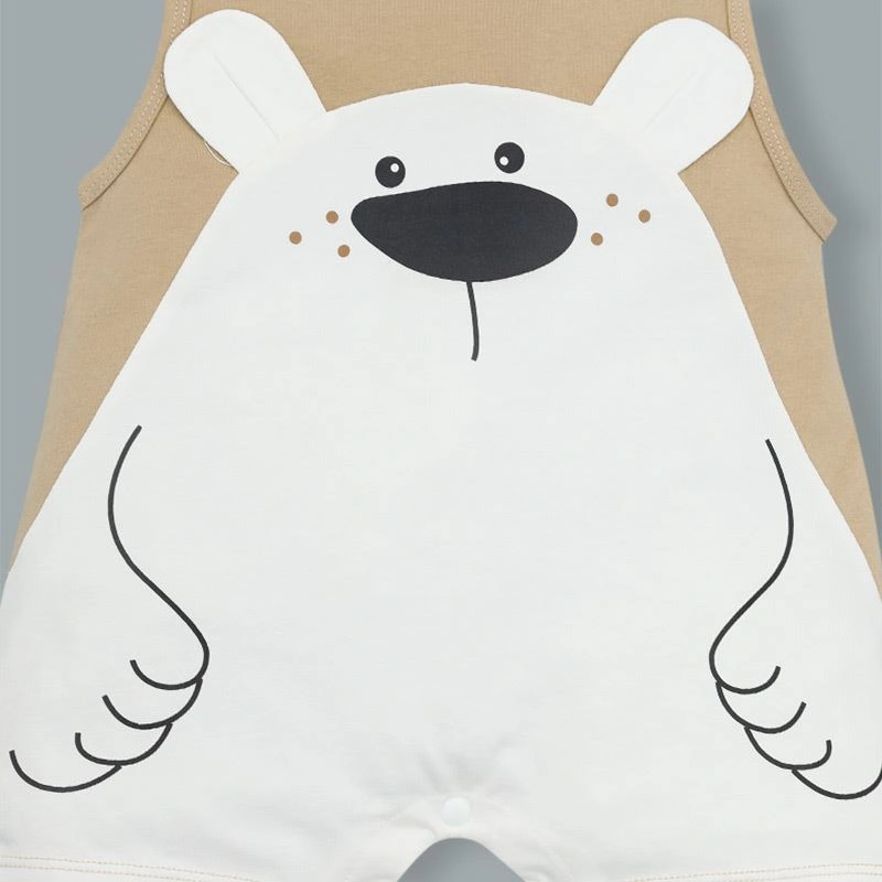 Bodysuit in gấu Pony Kids màu xám - trắng 19