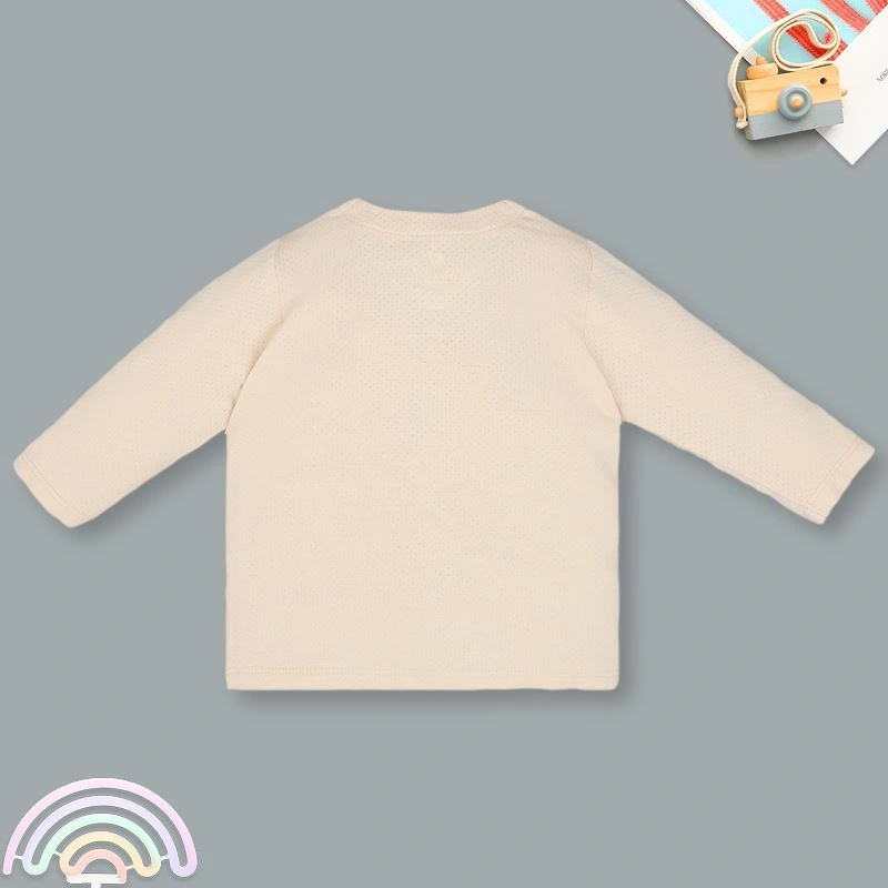 Bộ tay dài cài giữa Lullaby NH337N màu be 4