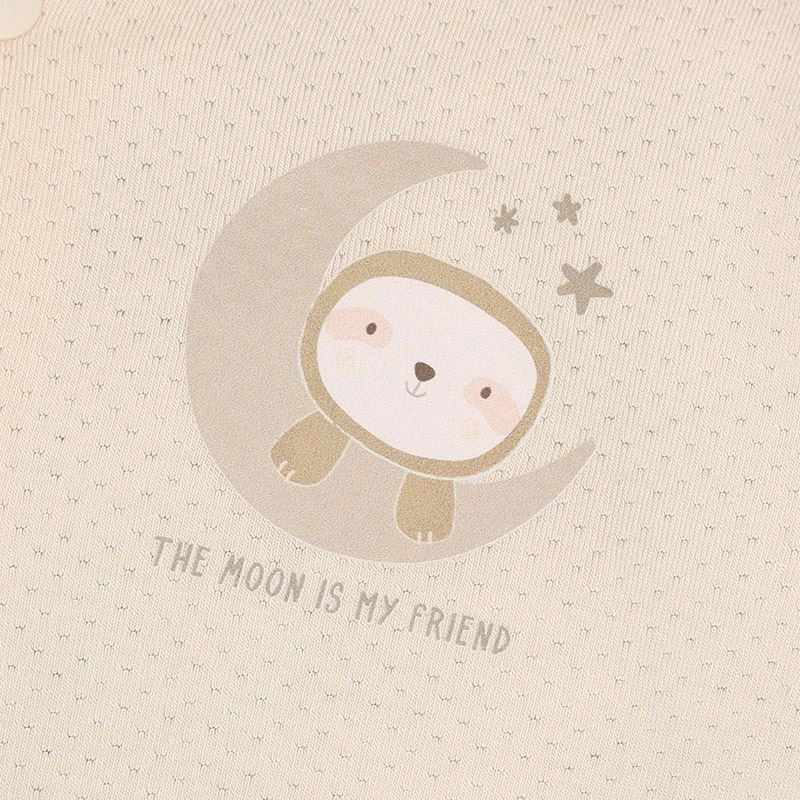 Bộ tay dài cài giữa Lullaby NH337N màu be 8