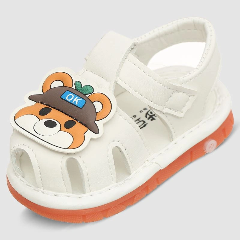 Giày tập đi cho bé Á Châu Avakids AC65 màu trắng 3