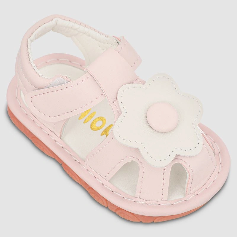 Giày tập đi cho bé gái Á Châu Avakids AC67 màu hồng 2
