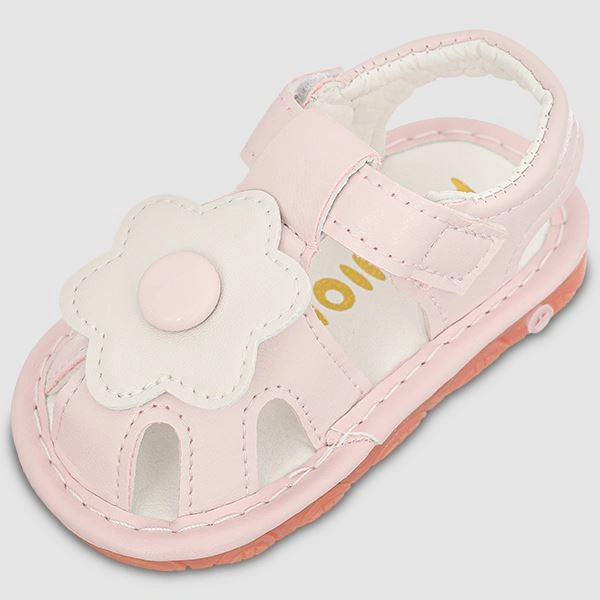 Giày tập đi cho bé gái Á Châu Avakids AC67 màu hồng 3