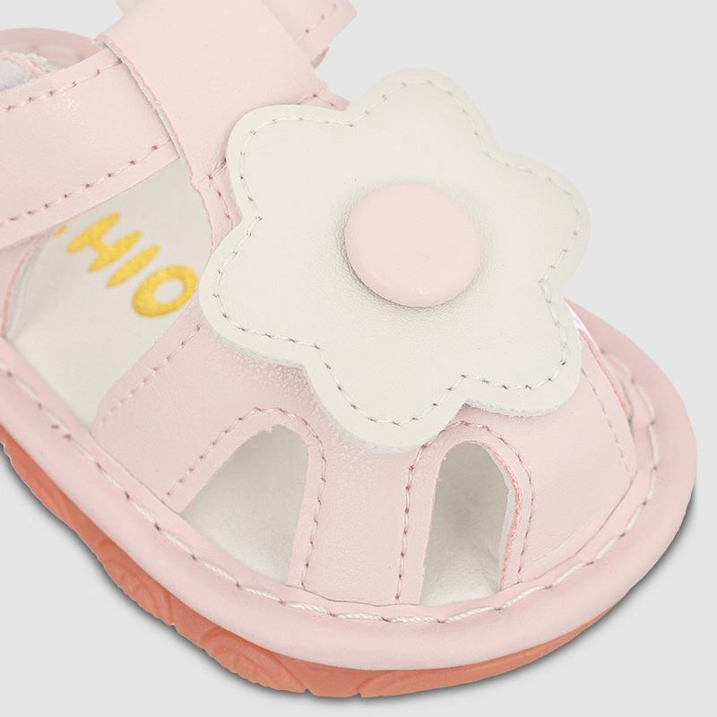 Giày tập đi cho bé gái Á Châu Avakids AC67 màu hồng 5