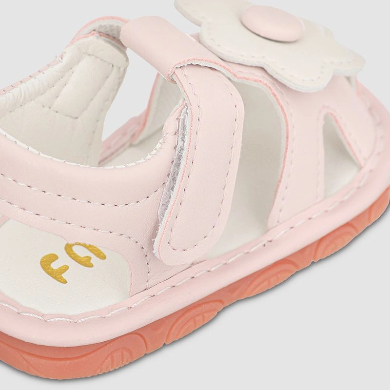 Giày tập đi cho bé gái Á Châu Avakids AC67 màu hồng 7