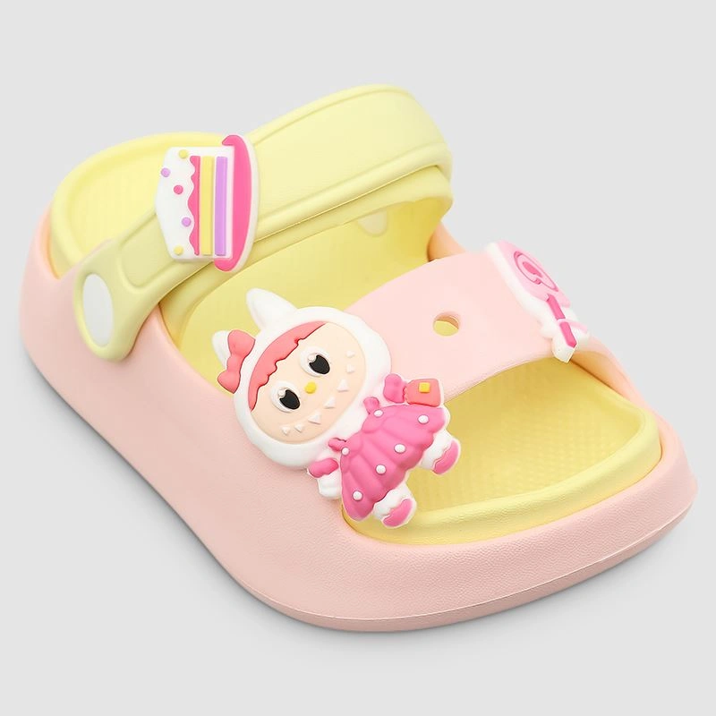 Dép sục cho bé Á Châu Avakids AC68 màu nâu - be 11