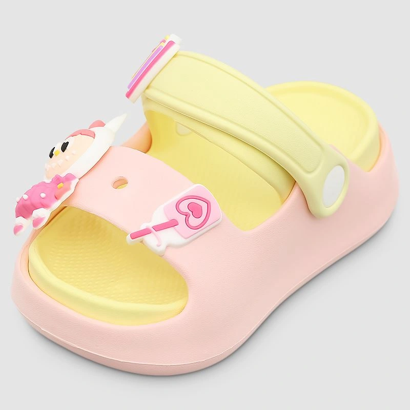 Dép sục cho bé Á Châu Avakids AC68 màu nâu - be 12