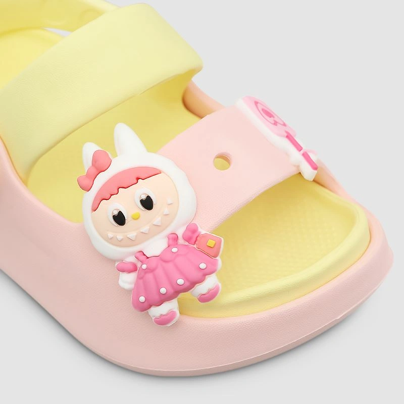 Dép sục cho bé Á Châu Avakids AC68 màu nâu - be 14