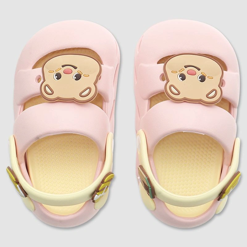 Dép sục cho bé HappyTime E2501-10 màu hồng - vàng 8