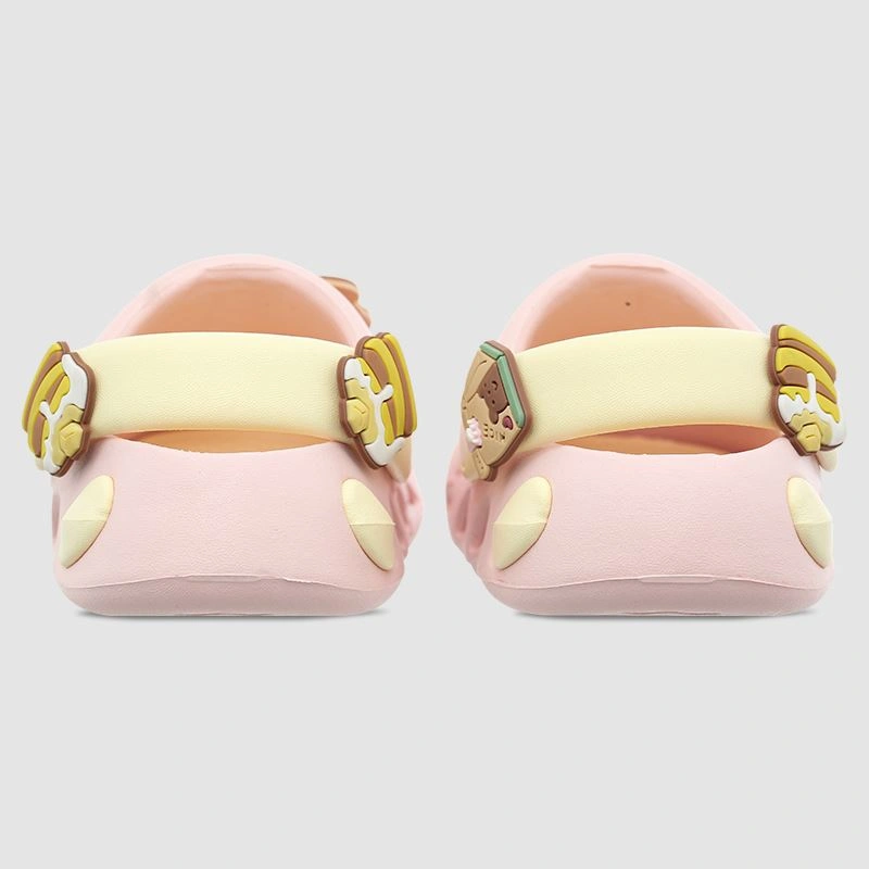 Dép sục cho bé HappyTime E2501-10 màu hồng - vàng 9