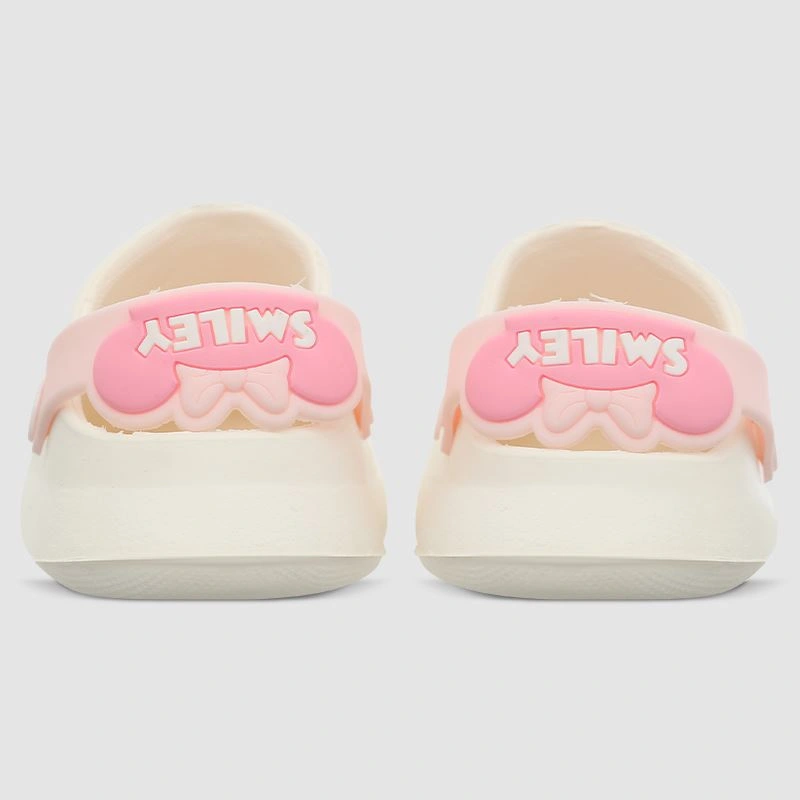 Dép sục cho bé gái HappyTime 2268-77 màu trắng 9