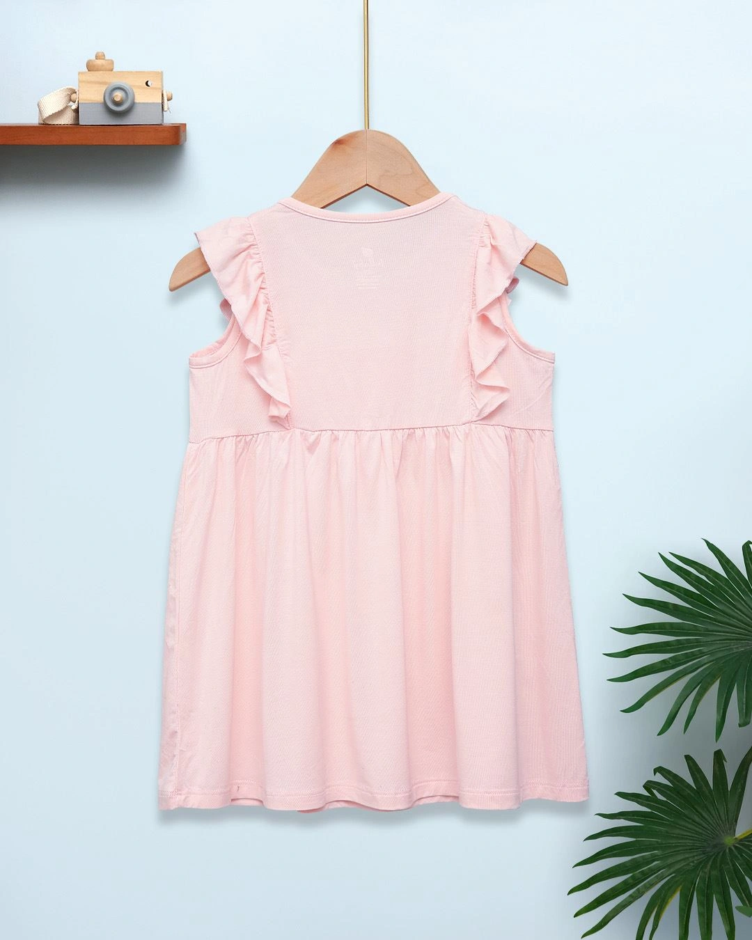 Đầm bé gái Lullaby NH986R màu hồng 2