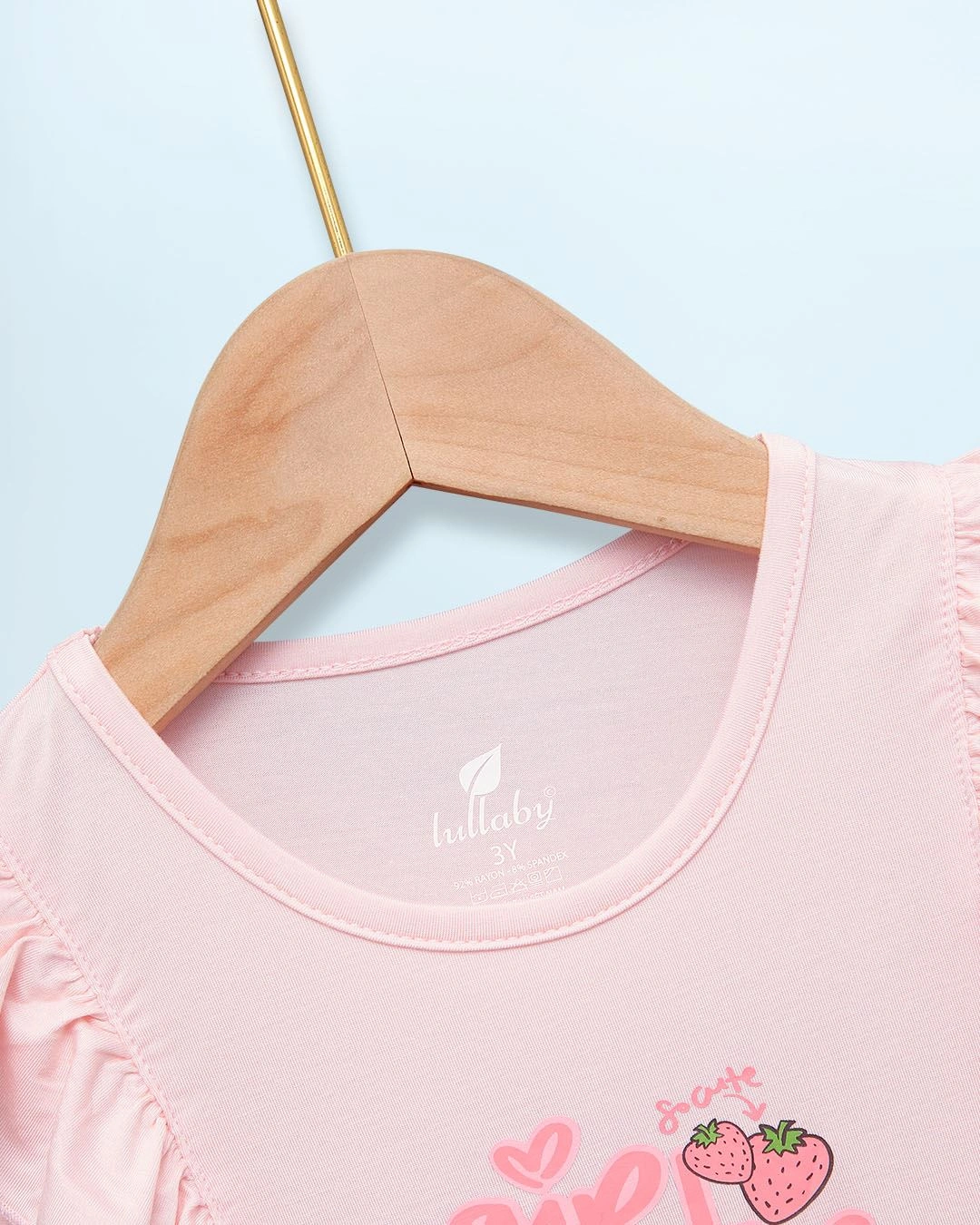 Đầm bé gái Lullaby NH986R màu hồng 3