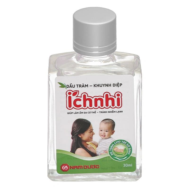 Dầu tràm - khuynh diệp Ích Nhi 30 ml 6
