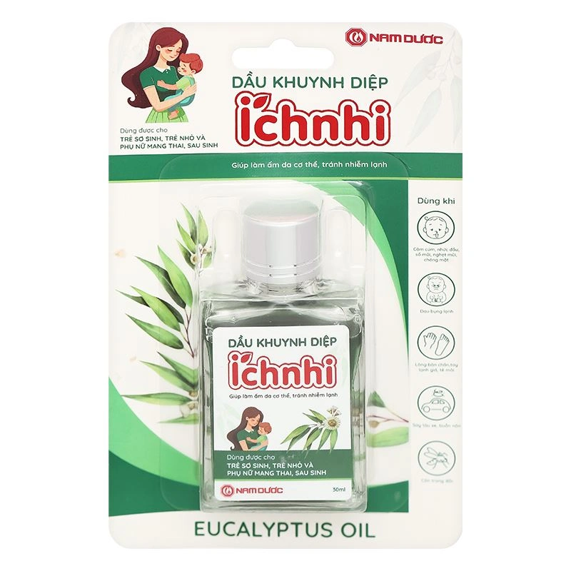 Dầu khuynh diệp Ích Nhi 30 ml 2