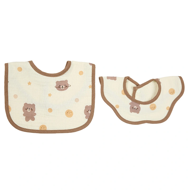 Bộ 2 yếm ăn cho bé muslin Bessla - Ô tô (0 - 2 tuổi) 12