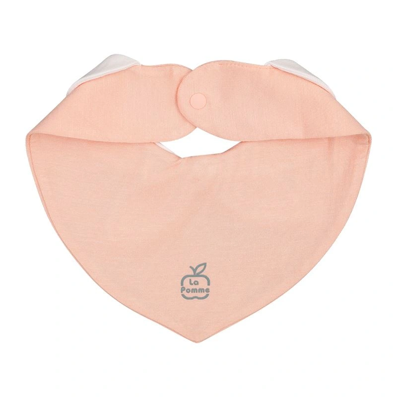 Yếm ăn cho bé sợi tre La Pomme - Nơ xanh dương (0 - 3 tháng) 9