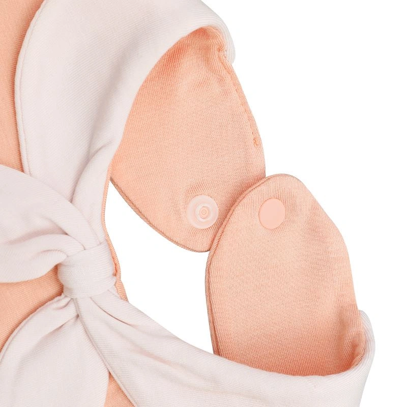 Yếm ăn cho bé sợi tre La Pomme - Nơ xanh dương (0 - 3 tháng) 10