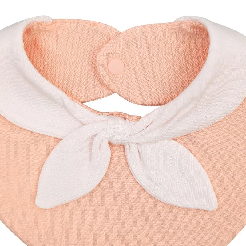 Yếm ăn cho bé sợi tre La Pomme - Nơ xanh dương (0 - 3 tháng) 11