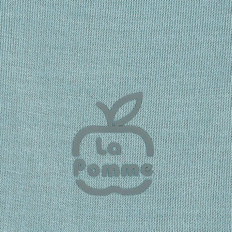 Yếm ăn cho bé sợi tre La Pomme - Nơ xanh dương (0 - 3 tháng) 5