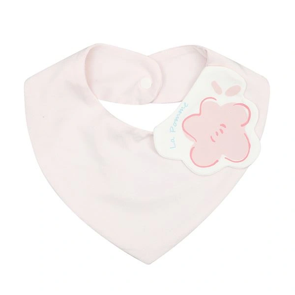 Yếm ăn cho bé La Pomme - Màu hồng