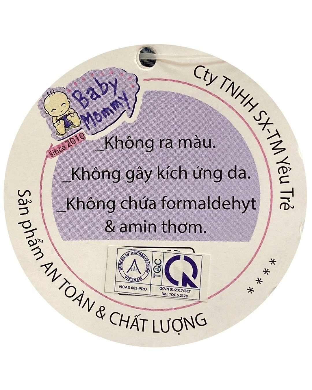 Bộ bao tay, bao chân in hình thú BabyMommy 0724 - Màu ngẫu nhiên (0 - 3 tháng) 12