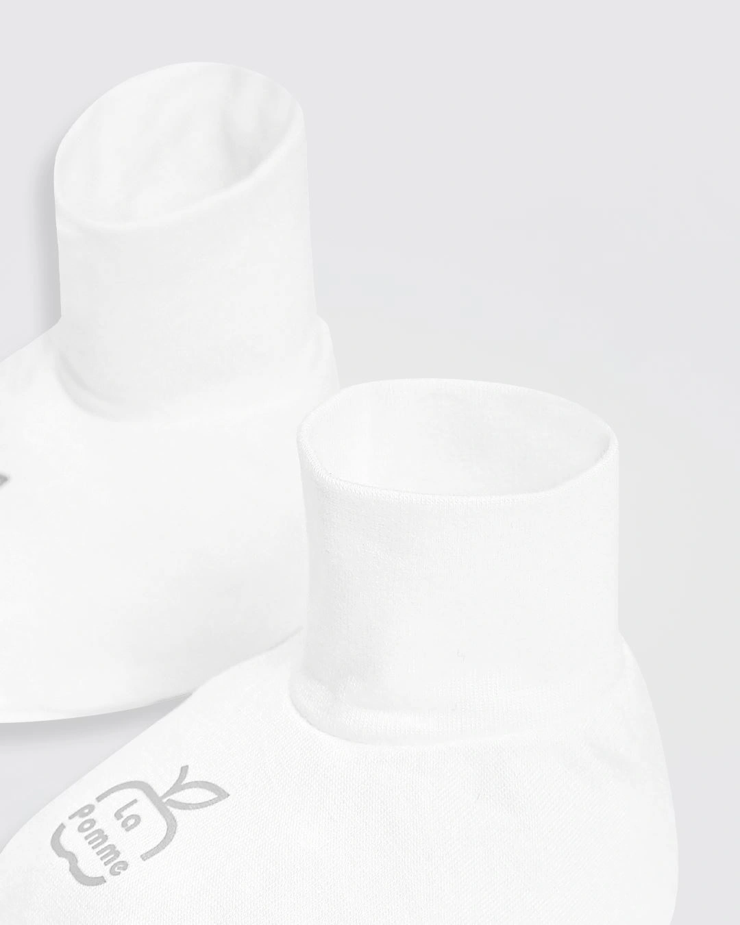 Set bao tay, bao chân êm dịu La Pomme màu tím (0 - 3 tháng) 14