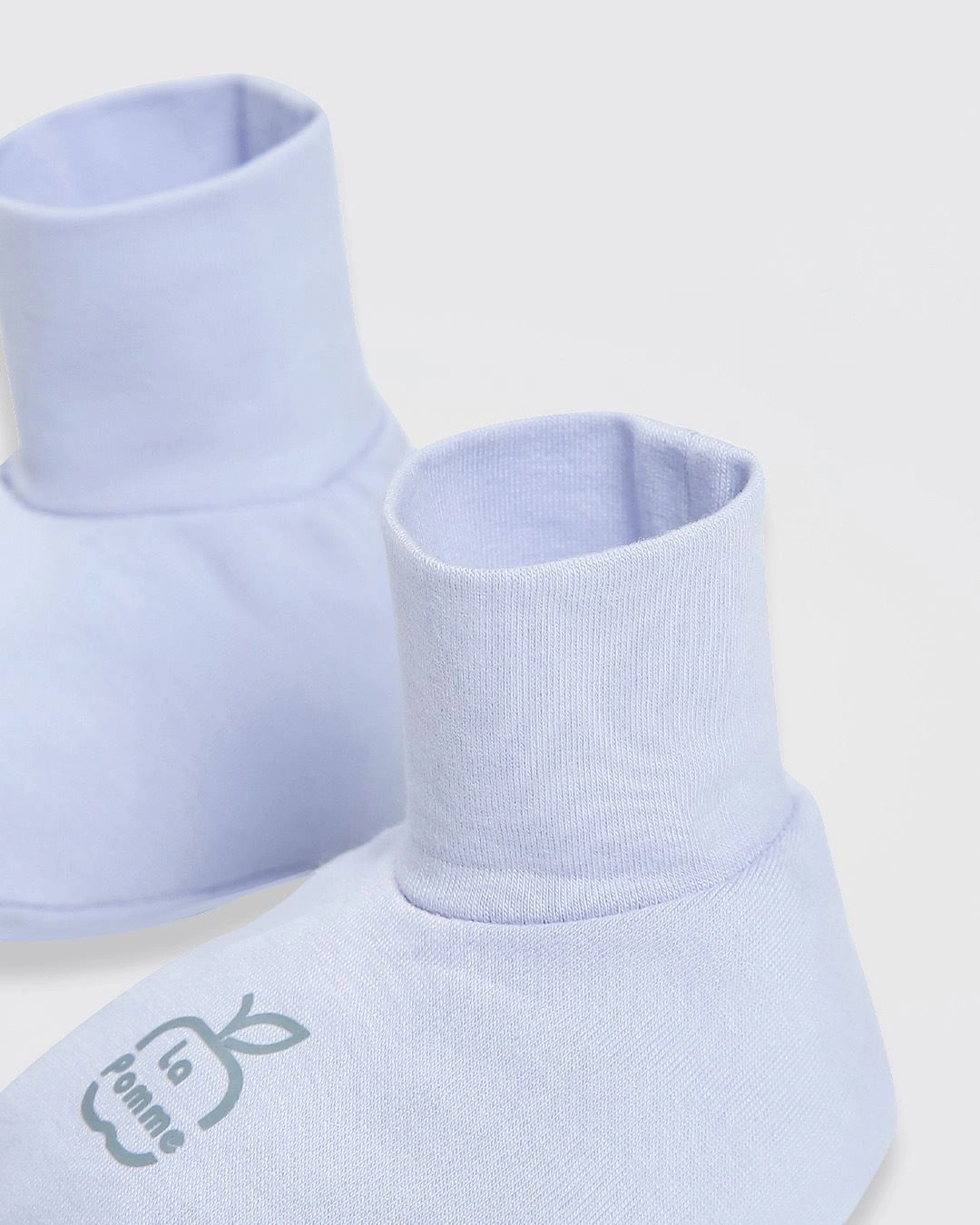 Set bao tay, bao chân êm dịu La Pomme màu tím (0 - 3 tháng) 6