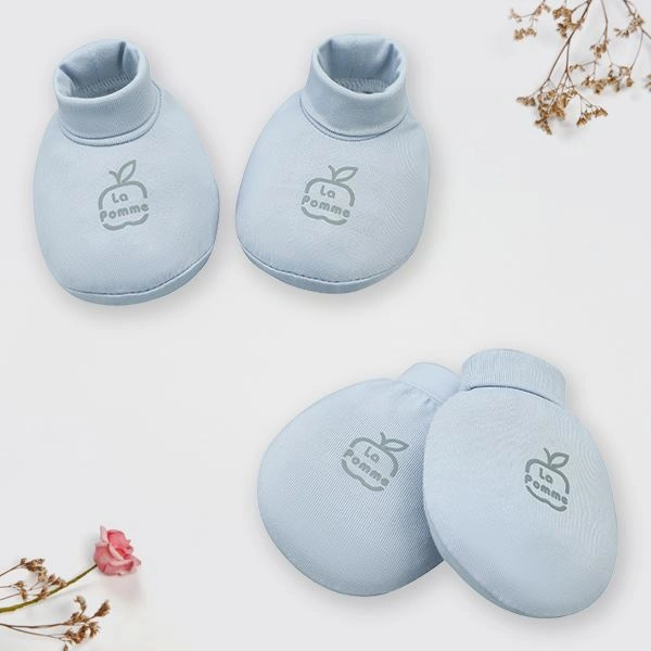 Set bao tay, bao chân La Pomme modal xanh