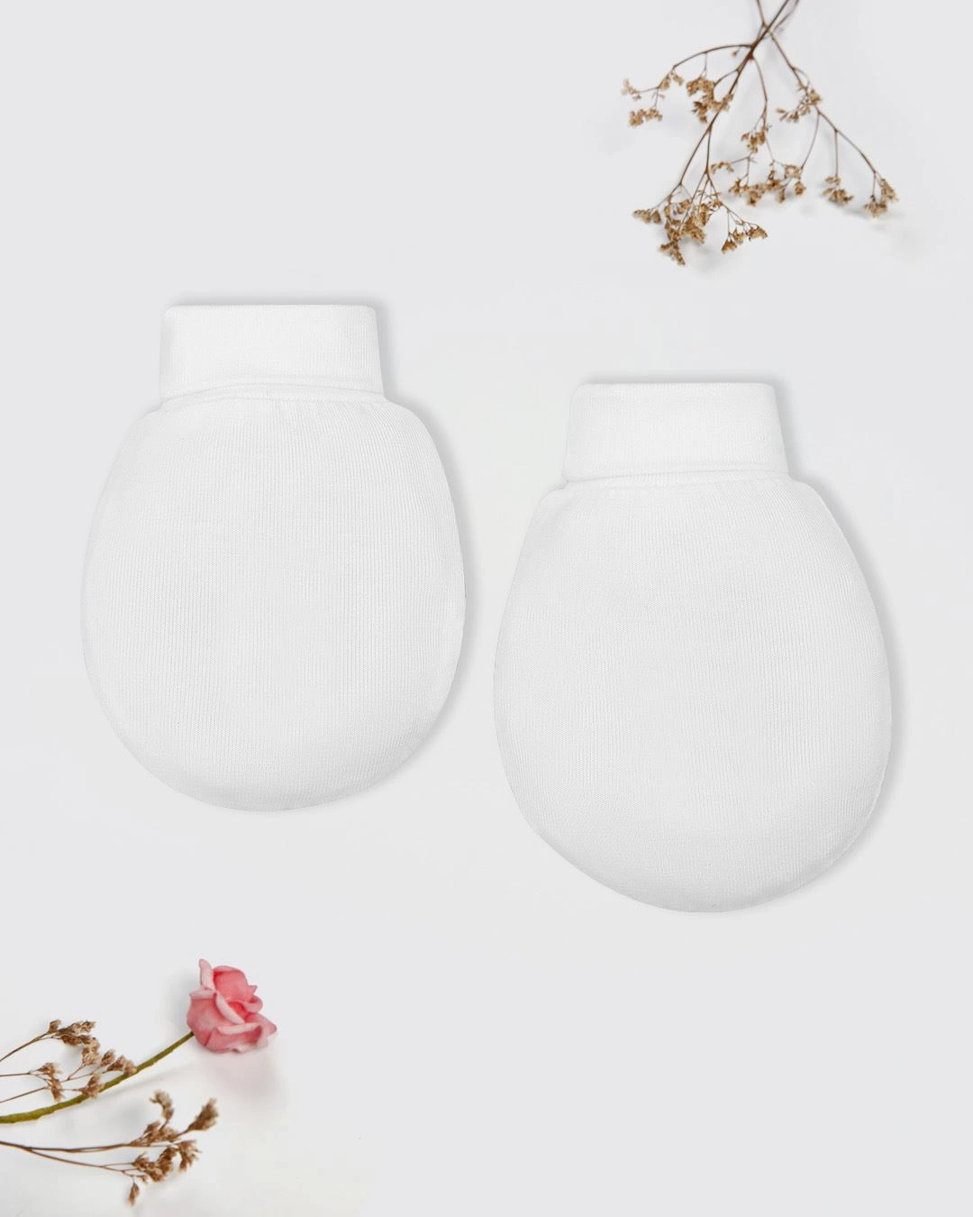 Set bao tay, bao chân dễ thương La Pomme màu be (0 - 3 tháng) 11