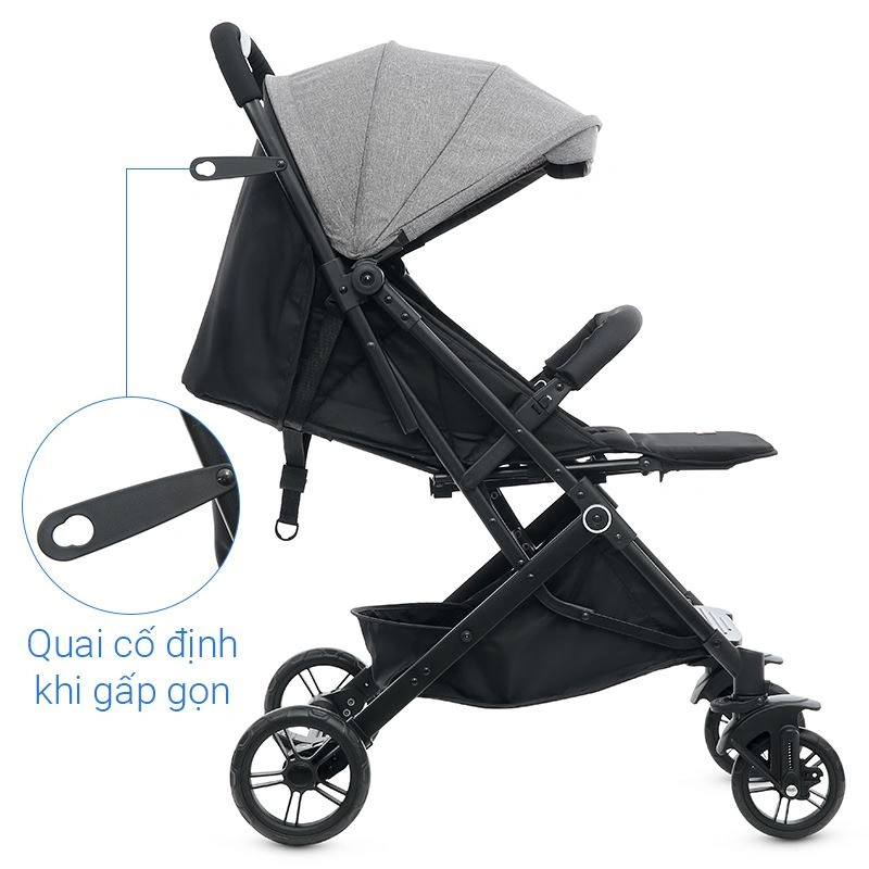 Xe đẩy 1 chiều gấp gọn Galena GA-ST05 (0 - 3 tuổi) - Màu đen 30
