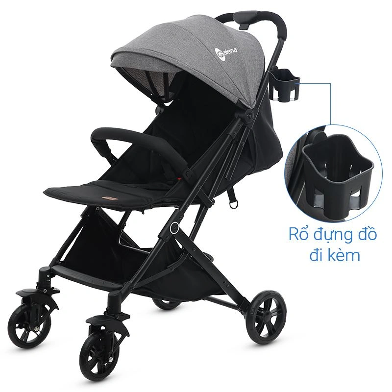 Xe đẩy 1 chiều gấp gọn Galena GA-ST05 (0 - 3 tuổi) - Màu đen 31