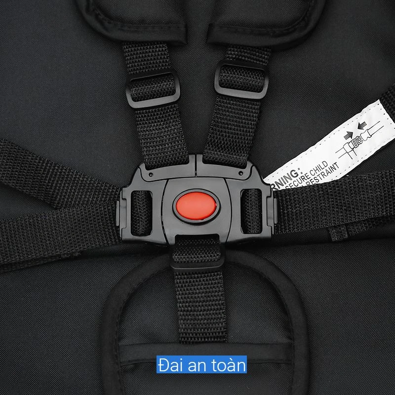 Xe đẩy 1 chiều gấp gọn Galena GA-ST05 (0 - 3 tuổi) - Màu đen 33