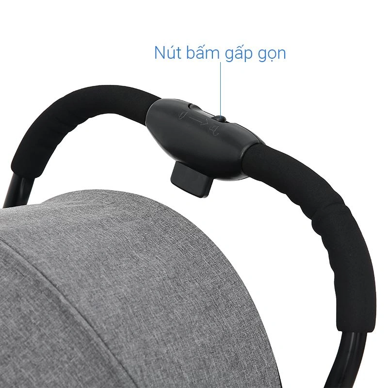 Xe đẩy 1 chiều gấp gọn Galena GA-ST05 (0 - 3 tuổi) - Màu đen 34