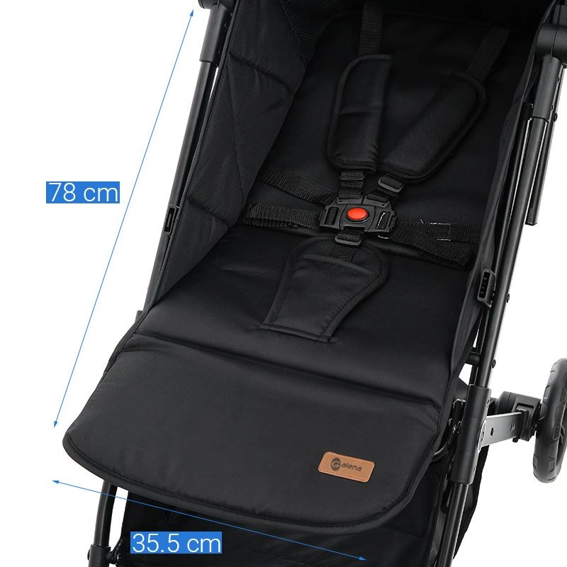 Xe đẩy 1 chiều gấp gọn Galena GA-ST05 (0 - 3 tuổi) - Màu đen 37