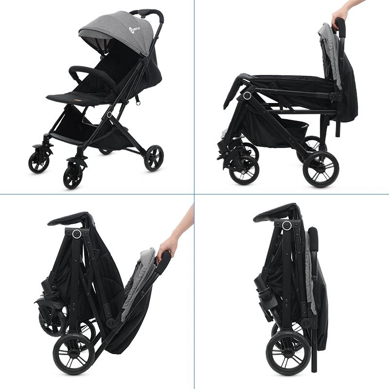 Xe đẩy 1 chiều gấp gọn Galena GA-ST05 (0 - 3 tuổi) - Màu đen 38