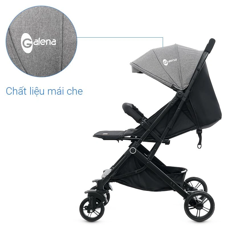 Xe đẩy 1 chiều gấp gọn Galena GA-ST05 (0 - 3 tuổi) - Màu đen 27