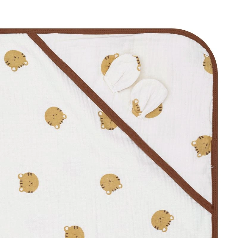 Khăn quấn cotton KACHOOBABY 70x70 cm - Màu ngẫu nhiên 4