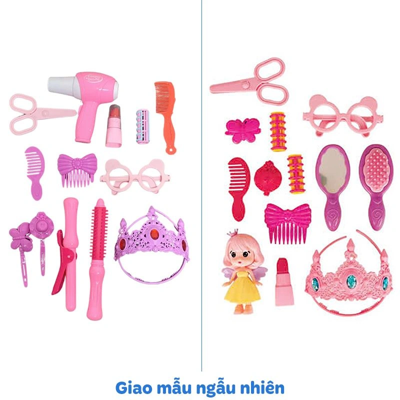 Đồ chơi vali đựng dụng cụ trang điểm LATOYS LA5568C-7 (13 chi tiết) - Giao mẫu ngẫu nhiên 2