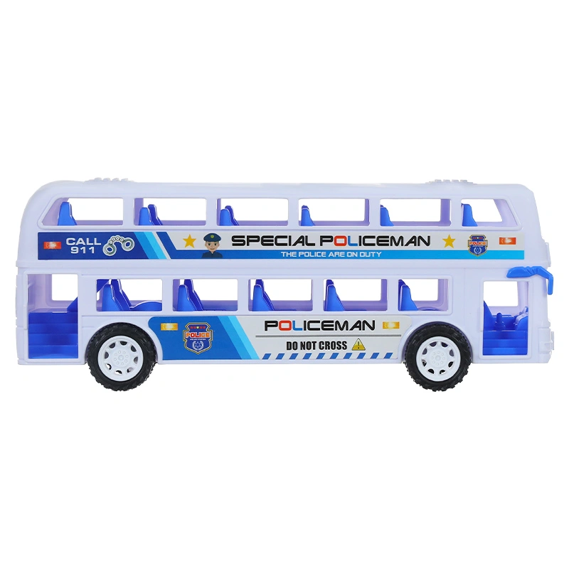 Đồ chơi xe buýt cảnh sát 3L 3L099-13 8