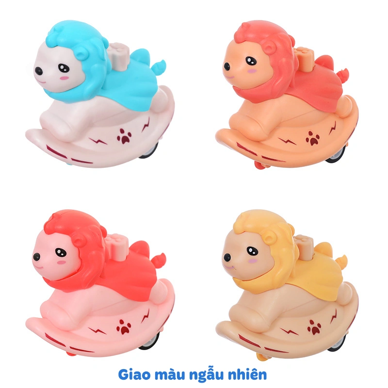 Đồ chơi ngựa bập bênh 3L 3L87-19 - Màu ngẫu nhiên 2