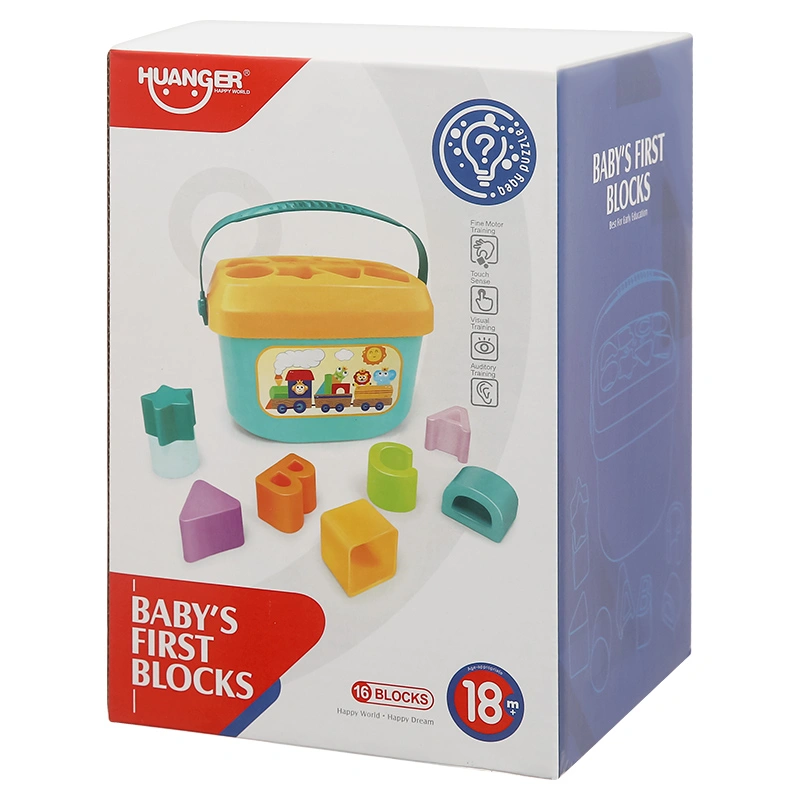 Đồ chơi thả hình khối Huanger 3LHE0218 (16 chi tiết) 3