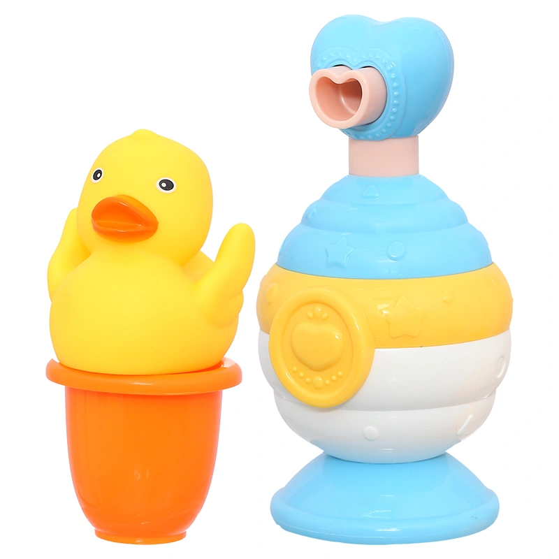 Đồ chơi nhà tắm con vịt Huanger 3LHE8073 (3 chi tiết) 7