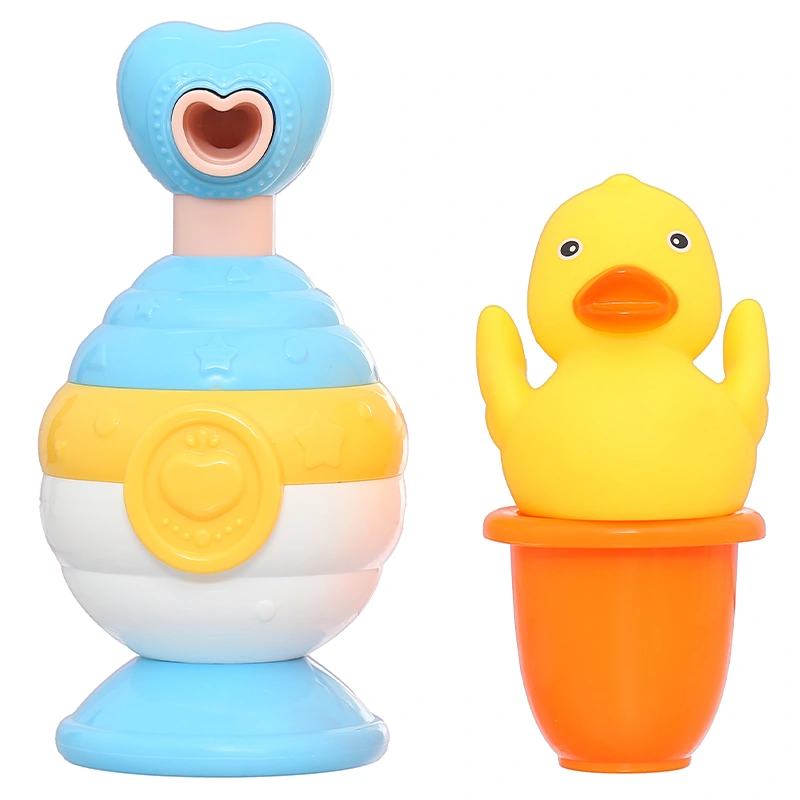 Đồ chơi nhà tắm con vịt Huanger 3LHE8073 (3 chi tiết) 8