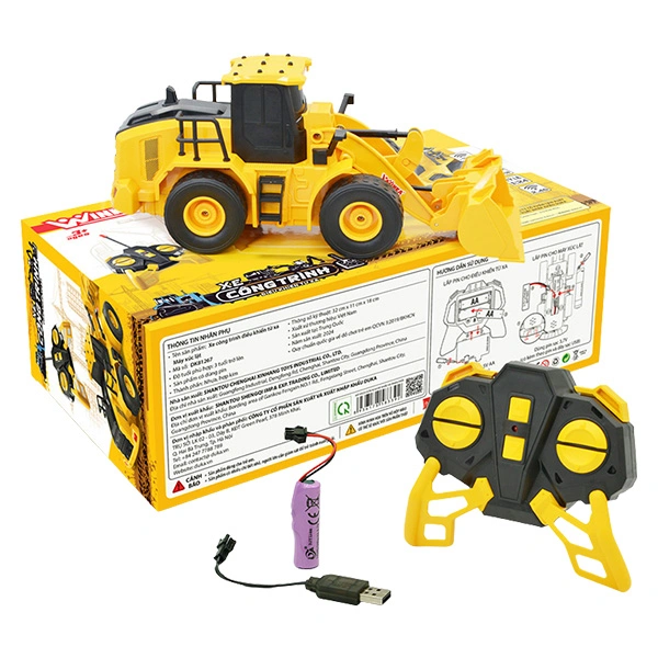 Đồ chơi xe công trình điều khiển từ xa - máy xúc lật WINKA DK81267 1